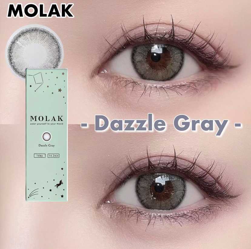 [日拋] Molak Dazzle Gray 1 Day | 10片裝