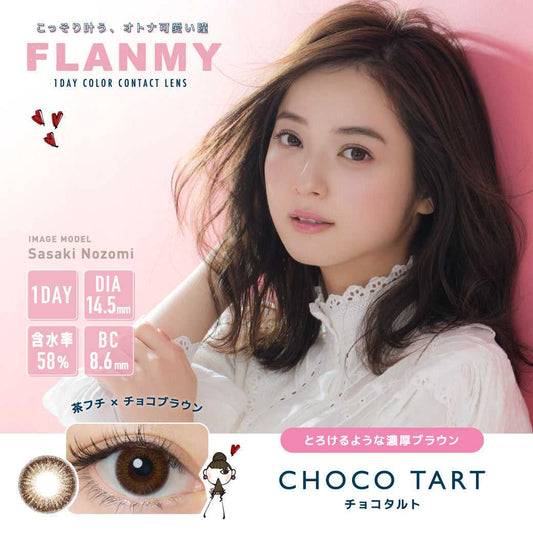 [日拋10片裝] Flanmy Choco Tart 1 Day